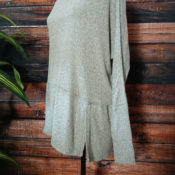 We The Free Top S Londontown Oversized Thermal Tunic Free People - Picture 8 of 10